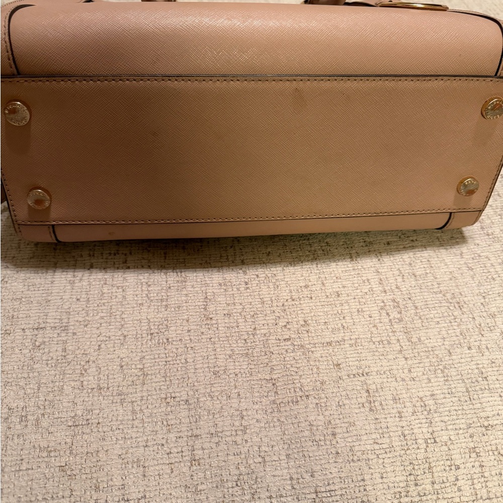 Michael Kors Beige Satchel Bag - Picture 8 of 11